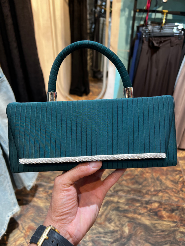 کیف سبز مجلسی کاربردی